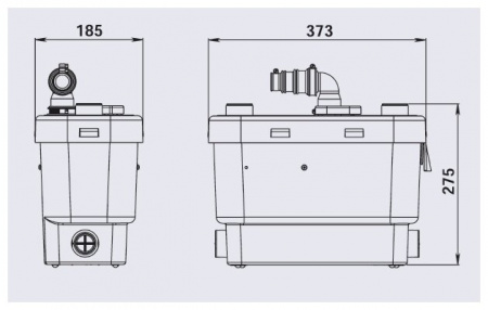 Канализационный насос SFA 400 Вт Sanivite